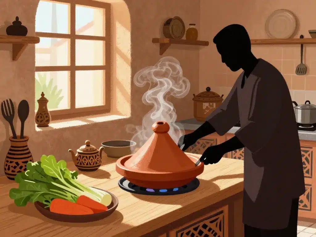 illustration cuisine beldia recettes marocaines tajine