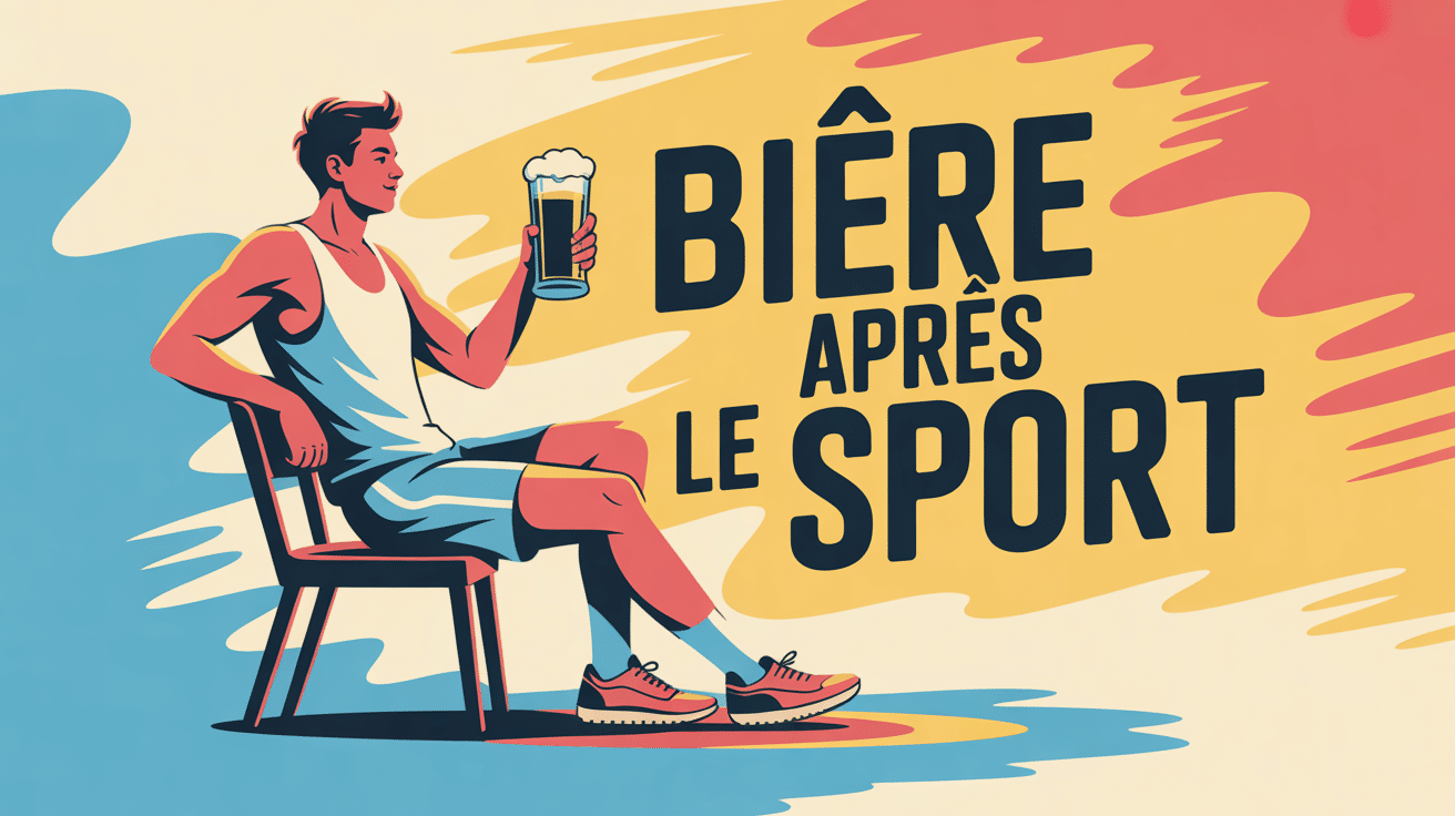 boire une bière après le sport sportif bière eau vestiaire
