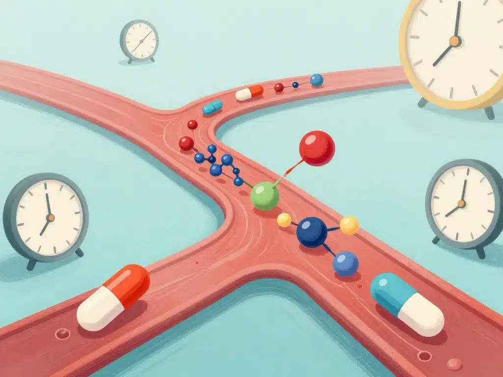 combien de temps un anti-inflammatoire reste dans le sang visualisation durée principales molécules