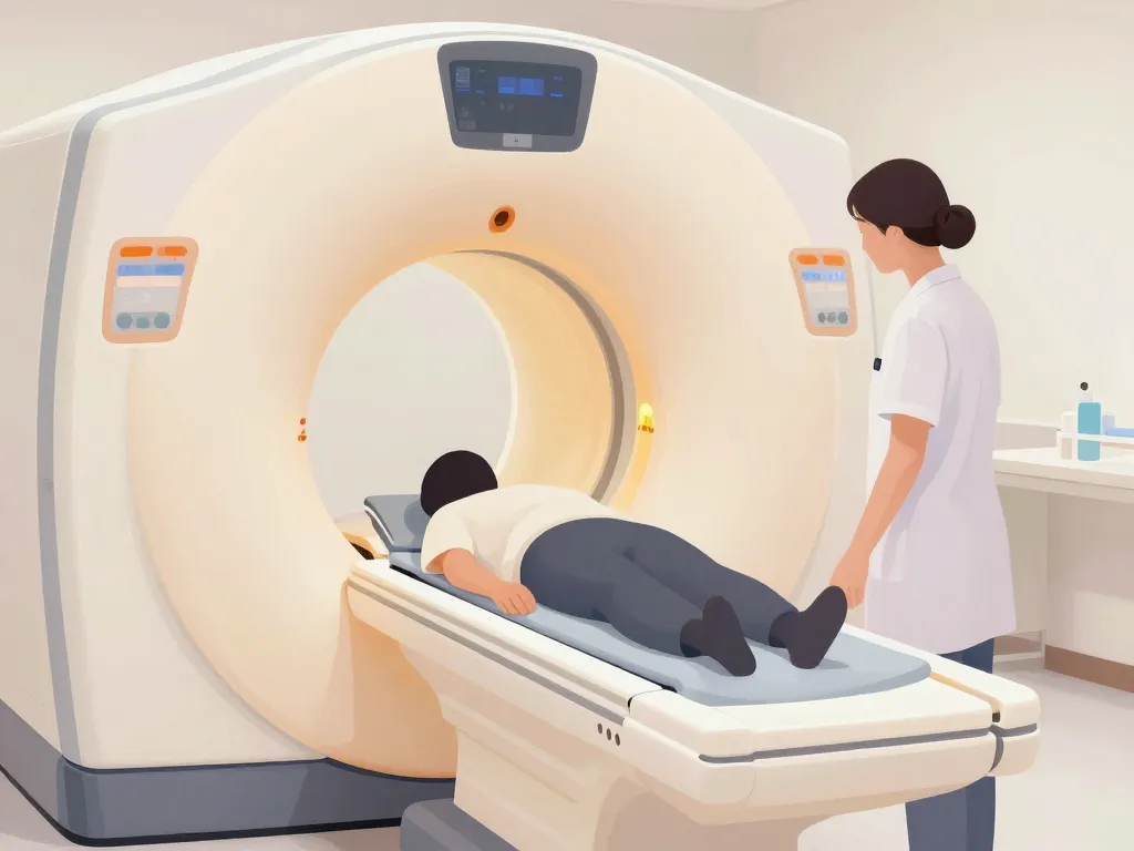 Patient et manipulateur irm albi machine