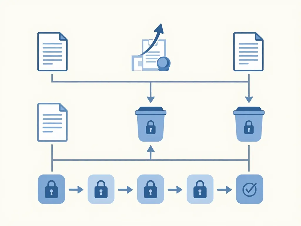 diagramme destruction archives process sécurisé