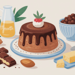 gâteau reine de saba mercotte en préparation et dégustation