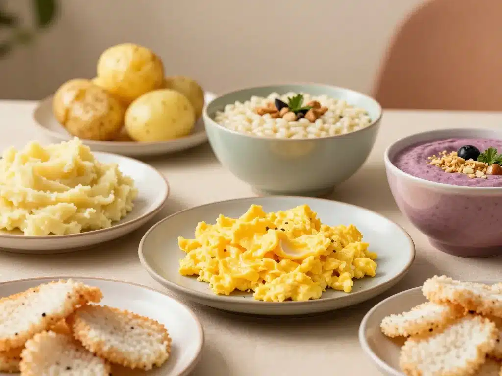 idée repas après extraction dents sagesse assiette repas mous variés