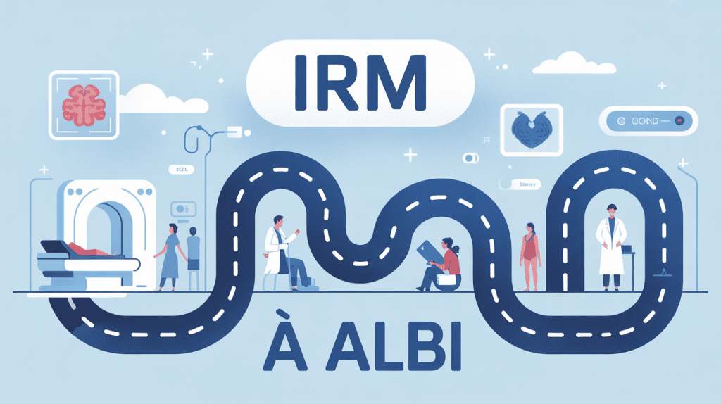 Illustration du parcours irm albi
