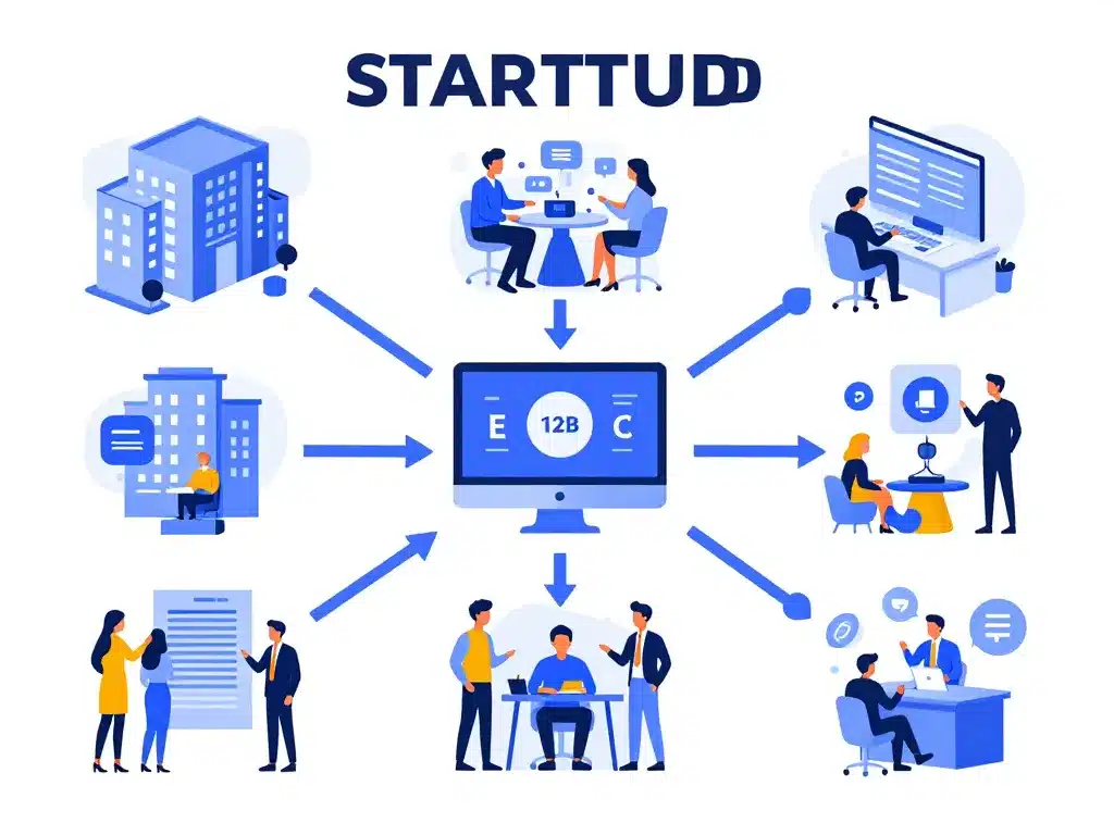 illustration law startup écosystème acteurs legaltech