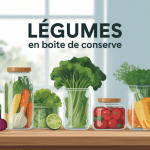 legumes en boite de conserve composition saine et pratique