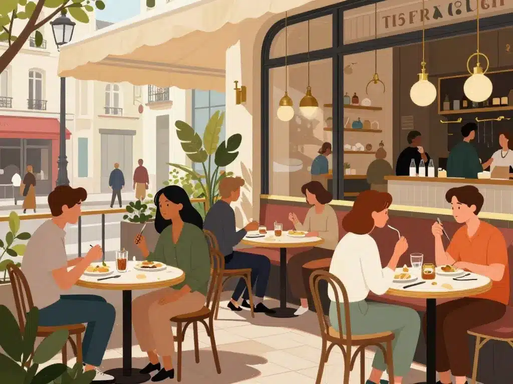 Les Fauves restaurant Paris 15 ambiance décor terrasse