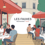 Les Fauves restaurant Paris terrasse ambiance conviviale