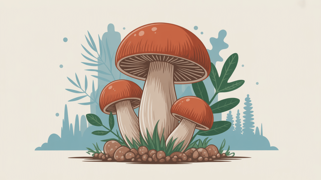 illustration du champignon lignosus et effets secondaires