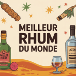 meilleur rhum du monde plusieurs bouteilles antilles caraibes, fond d'exploration