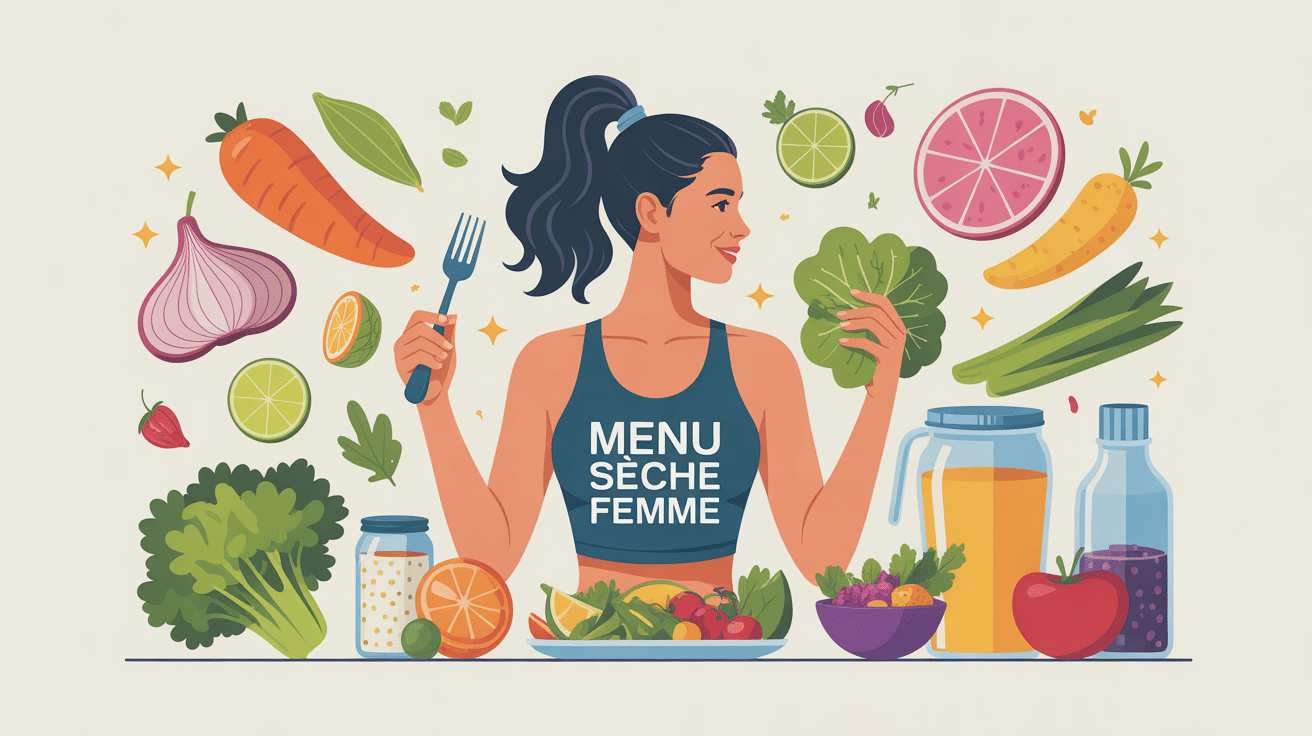menu seche femme femme active aliments sains
