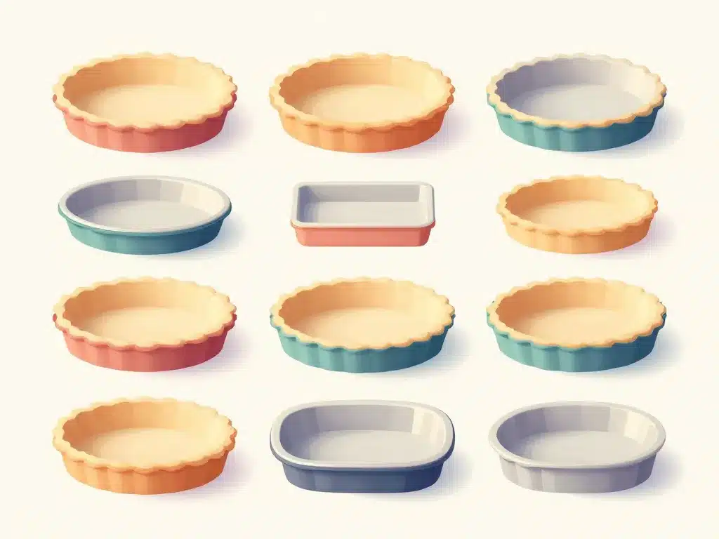 moule a tarte différents diamètres et formes