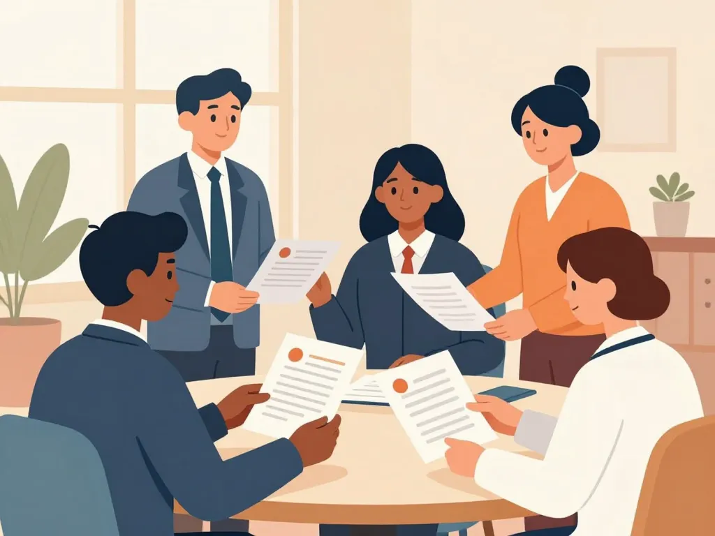 note d'information échangée en entreprise, administration, juridique