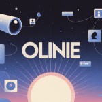 image conceptuelle olinie univers web