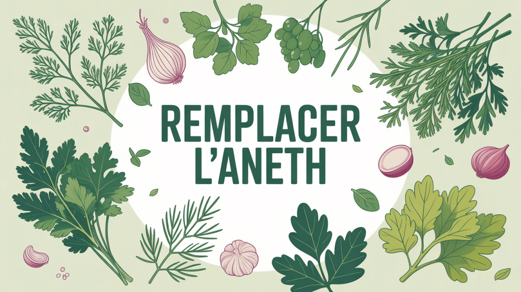 illustration par quoi remplacer l aneth herbes fraîches cuisine