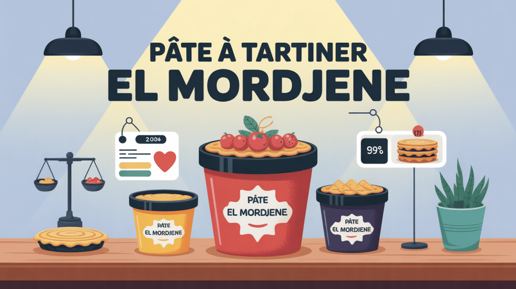 illustration pate a tartiner el mordjene prix plusieurs formats