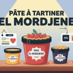 illustration pate a tartiner el mordjene prix plusieurs formats