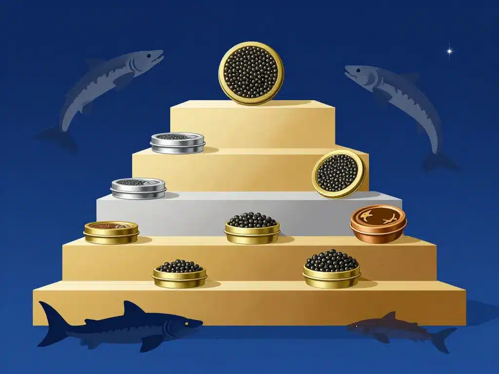 ordres de prix du caviar au kilo visuel classement