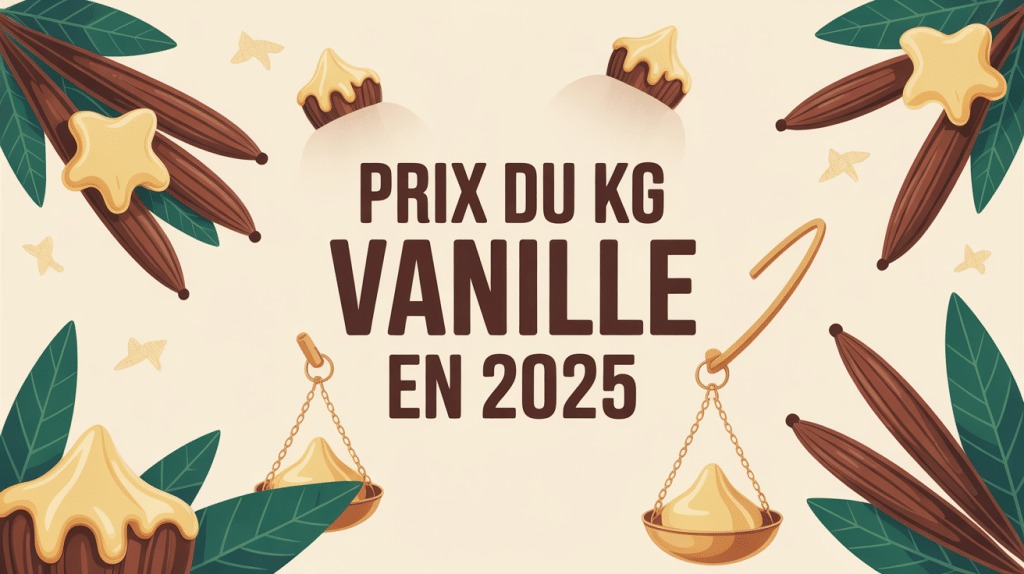 prix du kg de vanille 2025 illustration balance gousses