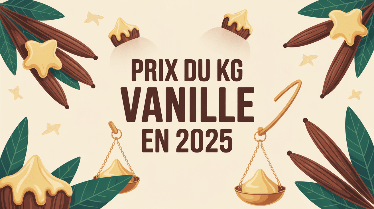 prix du kg de vanille 2025 illustration balance gousses