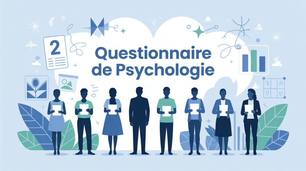 illustration questionnaire psychologie