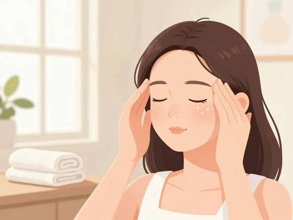 image routine belle et zen soins beauté détente à la maison