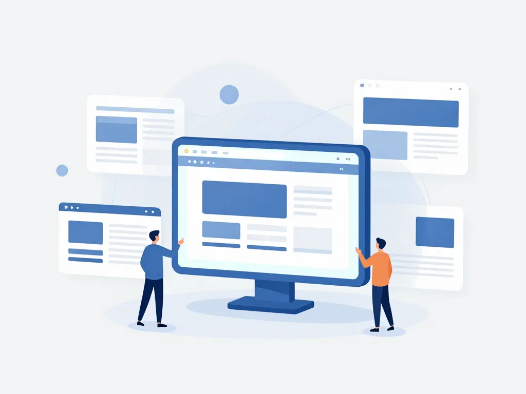 site web exemple illustration usages multiples