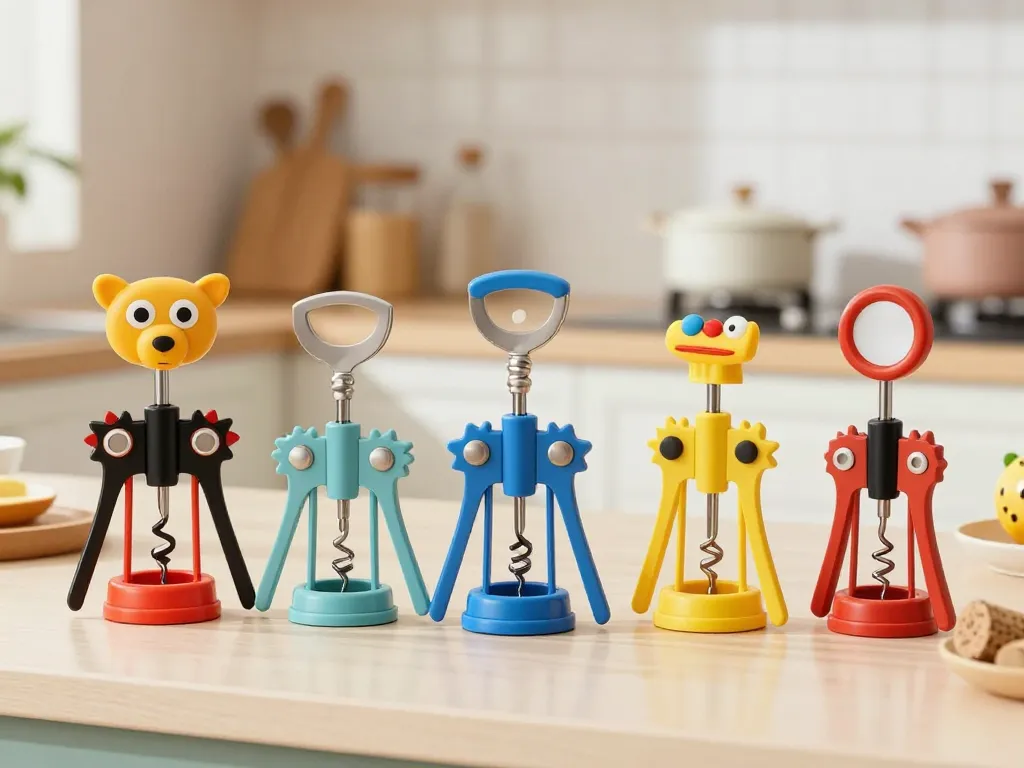 tire bouchon rigolo modèles design en cuisine