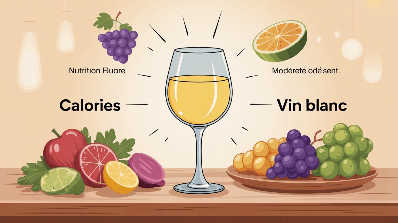 calorie 1 verre de vin blanc image nutrition modération