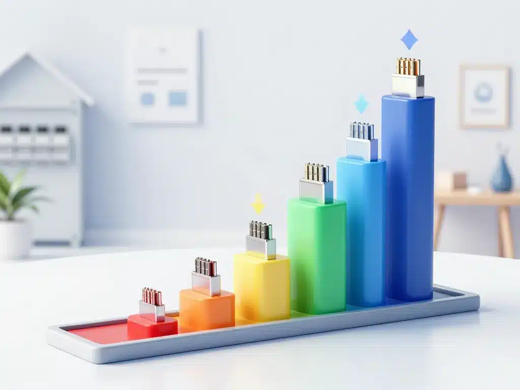 comparatif cable plat e ampérage projet