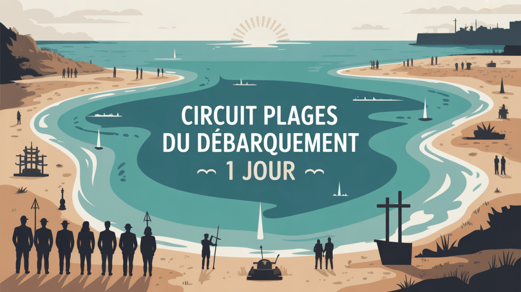 Illustration principale circuit plages du Débarquement 1 jour