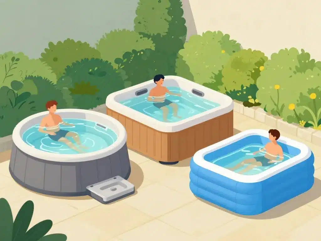 différence entre spa et jacuzzi selon types de spa