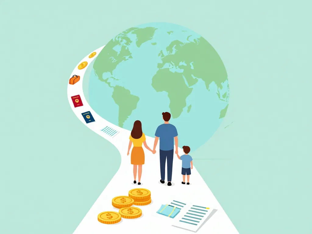 famille tour du monde budget papier organisation