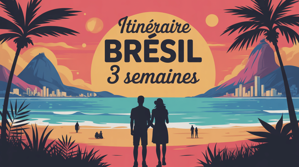 itinéraire brésil 3 semaines illustration voyage aventure