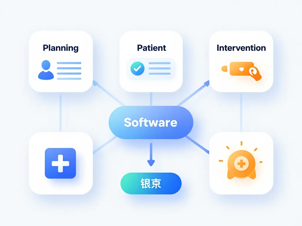diagramme modules Medisys fr planning dossiers facturation
