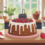 par quoi remplacer le lait dans un gâteau, illustration substitutions pâtisserie