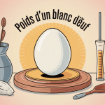 poids d un blanc d œuf visuel explicatif