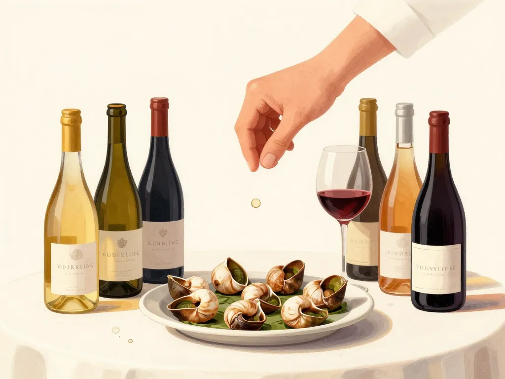 Quel vin avec escargots choix rapide