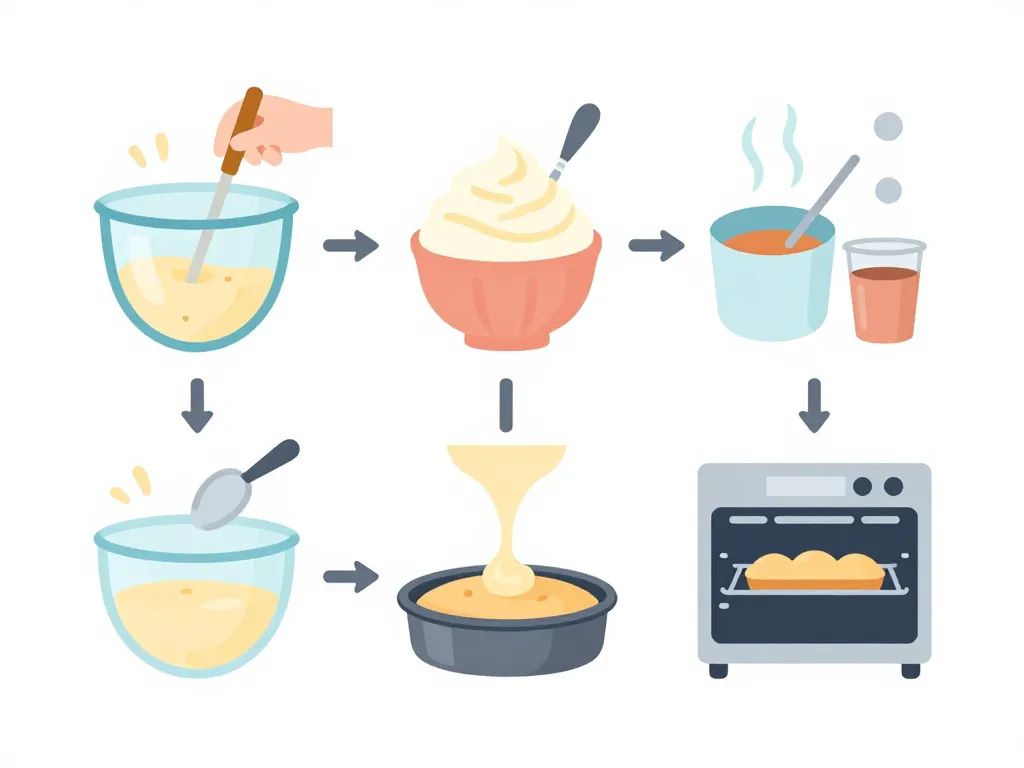 étapes recette molly cake cyril lignac en images