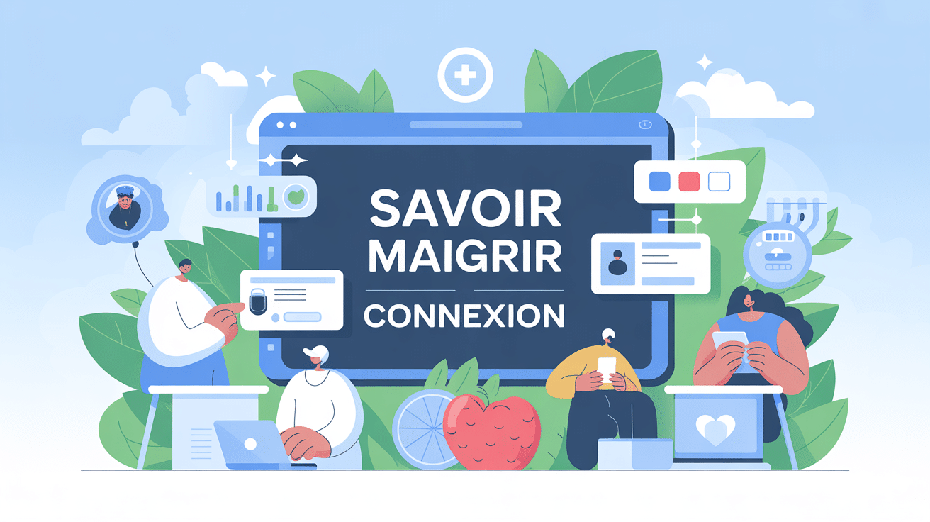 Illustration sécurisée Savoir Maigrir connexion