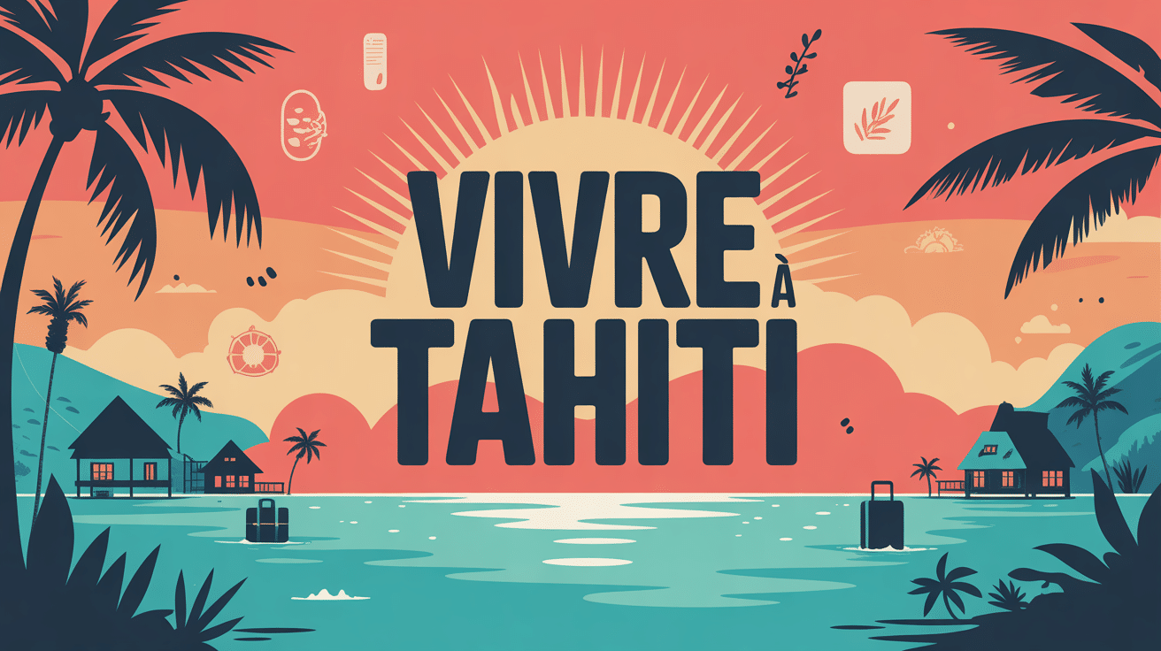 Vivre à Tahiti inconvénients illustration contrastes