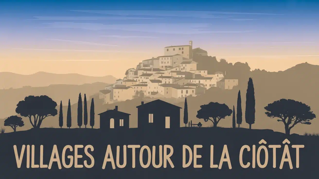 Beaux villages autour de La Ciotat en Provence