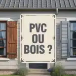 pvc ou bois pour les fenetres, illustration comparatif