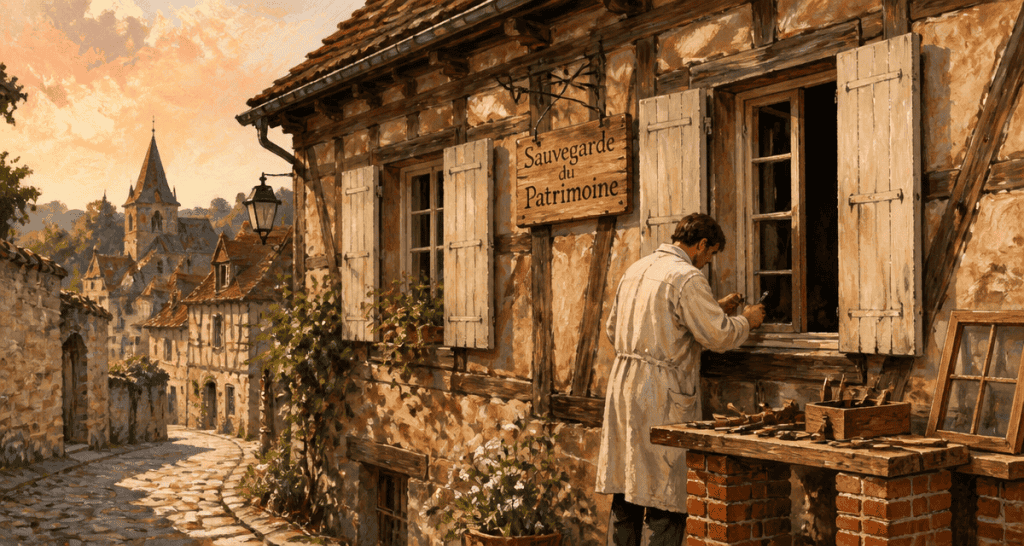 aide restauration patrimoine privé artisan maison ancienne