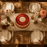 bapteme au restaurant table reception conviviale