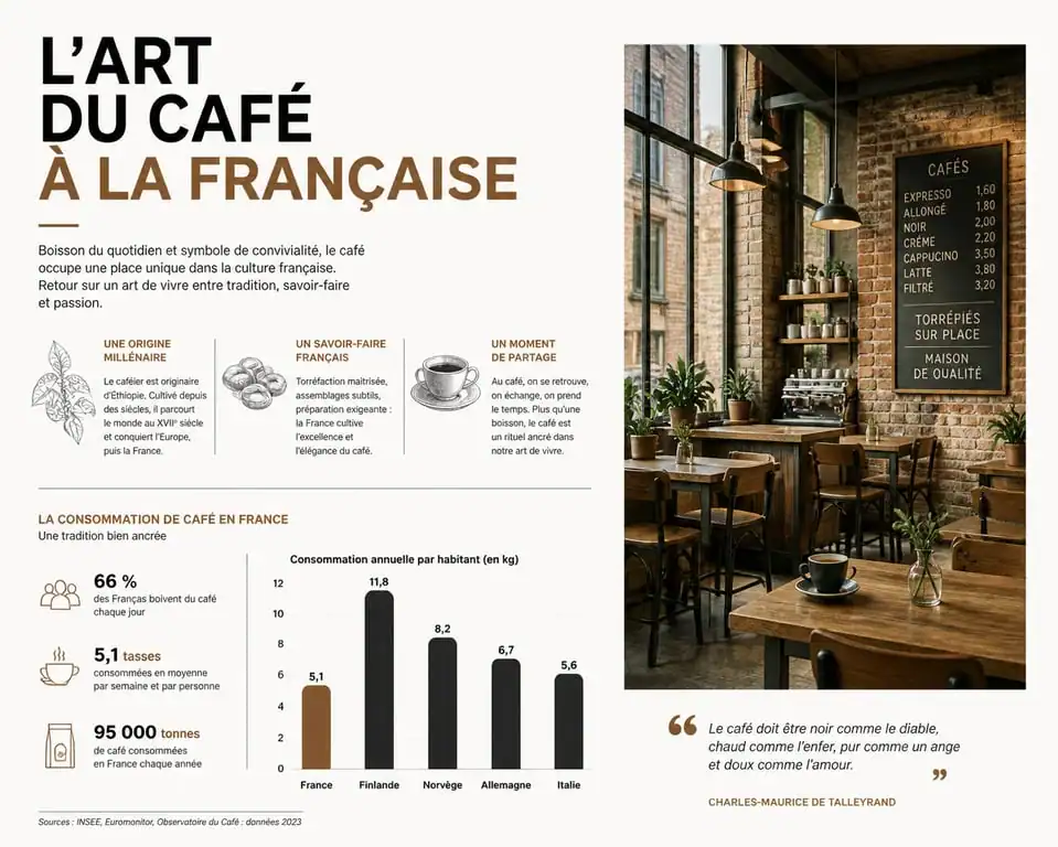 Intérieur du Passager Café Paris avec son design industriel et ses briques apparentes