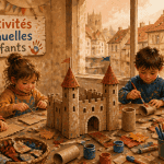 idee d'activités manuelle enfants création récup