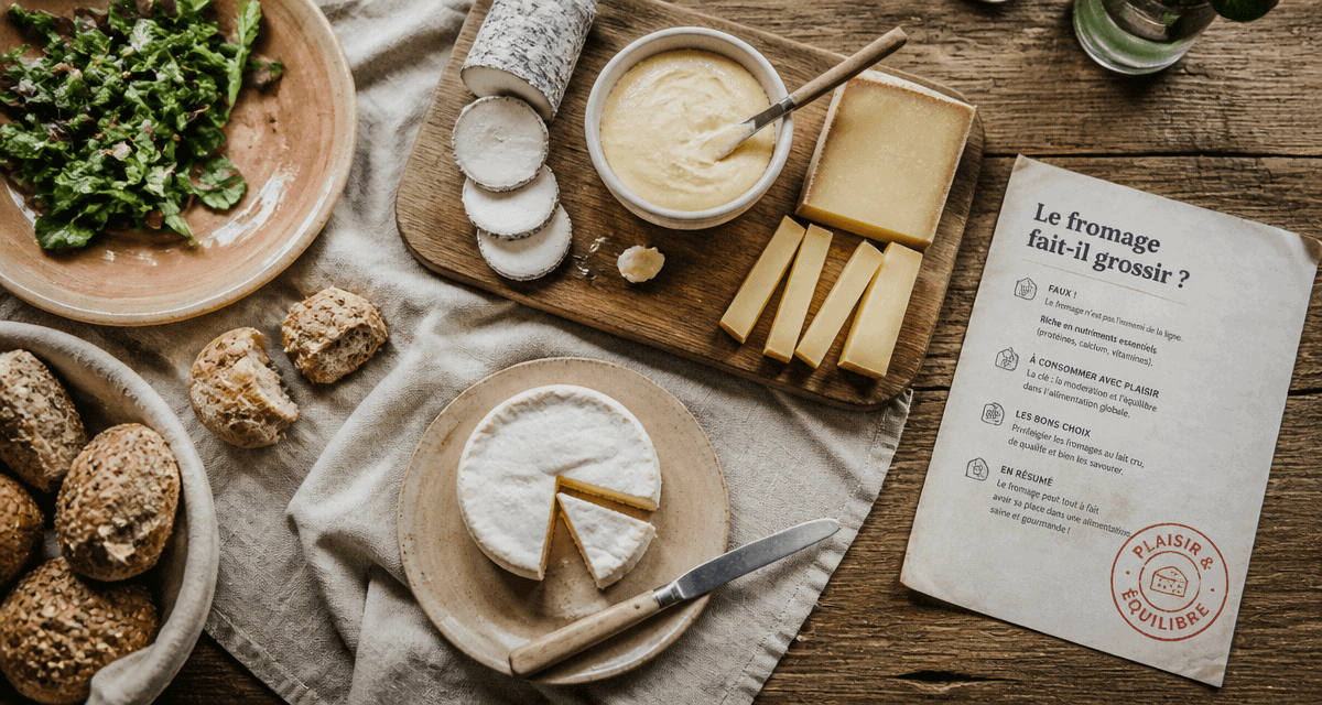 le fromage fait il grossir fromages français sur table