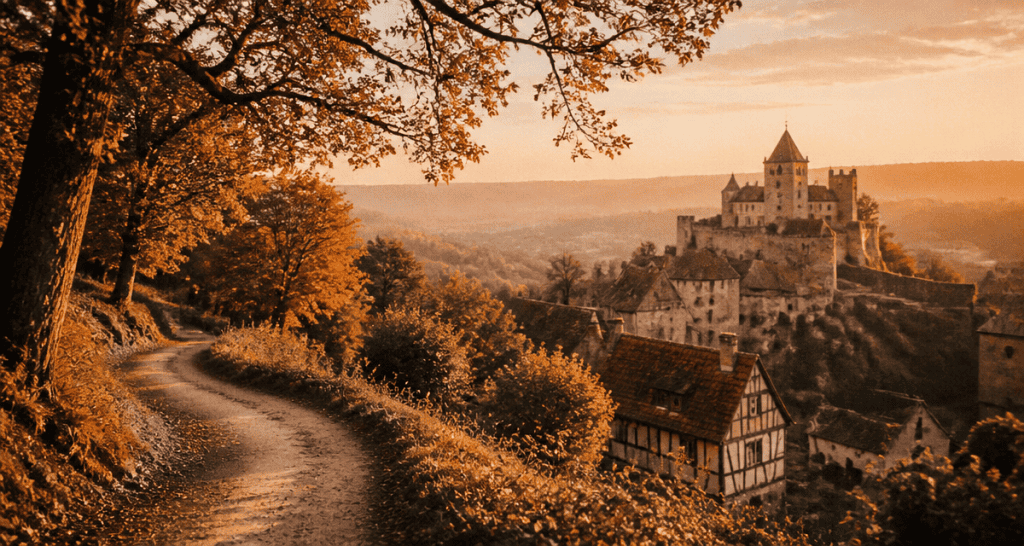 les plus belles randonnées en dordogne sentier forêt château