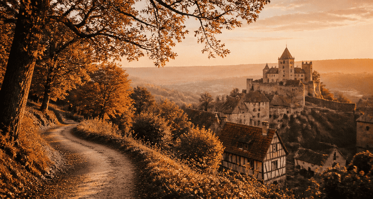 les plus belles randonnées en dordogne sentier forêt château